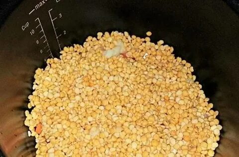 Гороховая каша на воде без замачивания