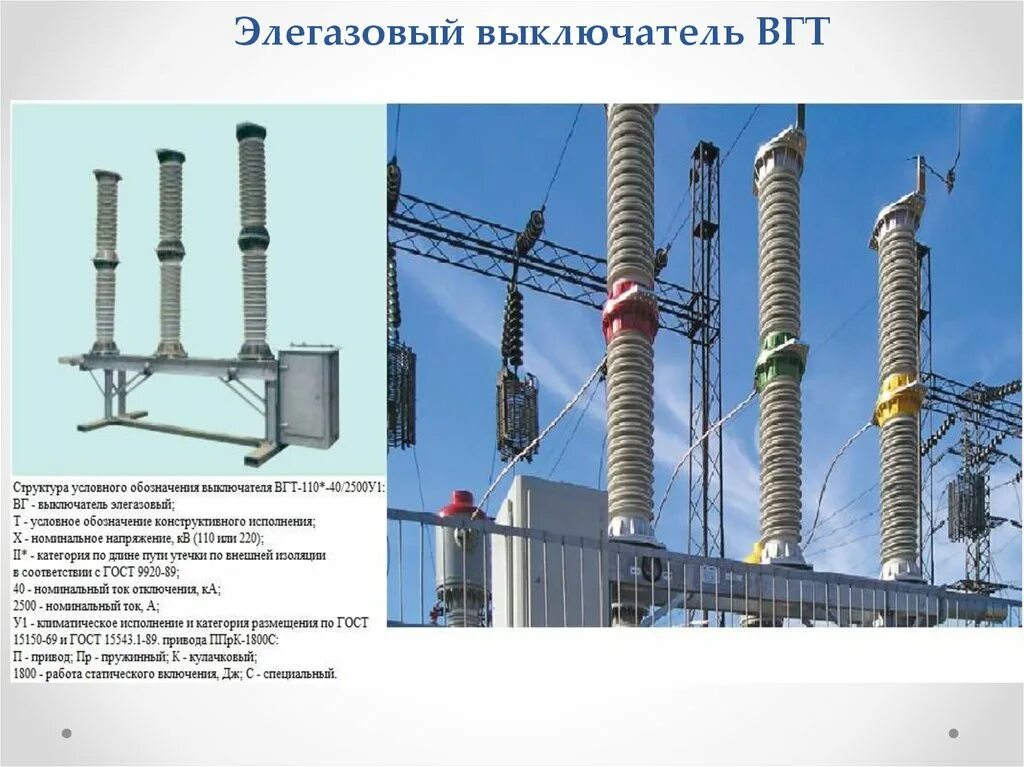 Элегазовый выключатель ВГТ 110 кв. Элегазовый выключатель 110 кв ВГТ-110. Выключатель элегазовый колонковый 110 кв. Элегазовый силовой выключатель 110 кв. 110 кв расшифровка