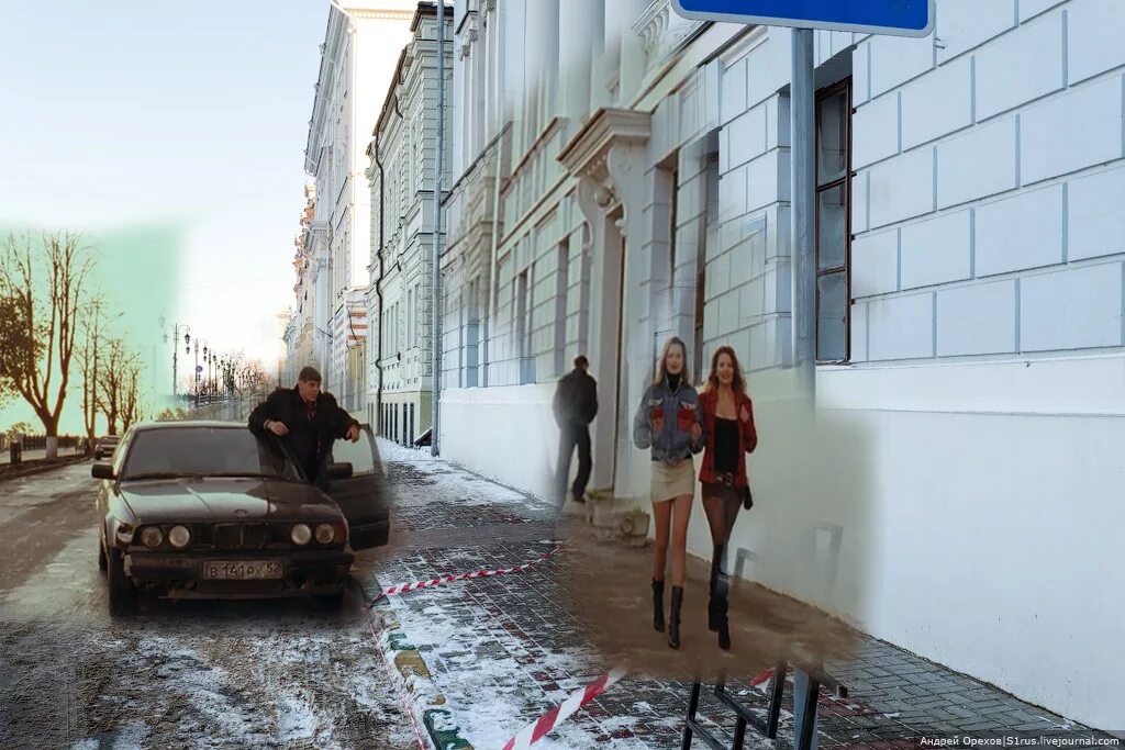 Где снимался ангелы района в каком городе. Жмурки Нижний Новгород.