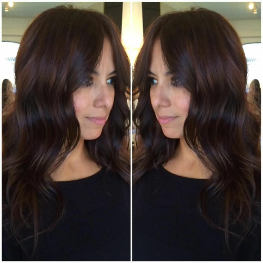Rich brown Hair color auburn, Brunette hair color, Hair color chocolate
