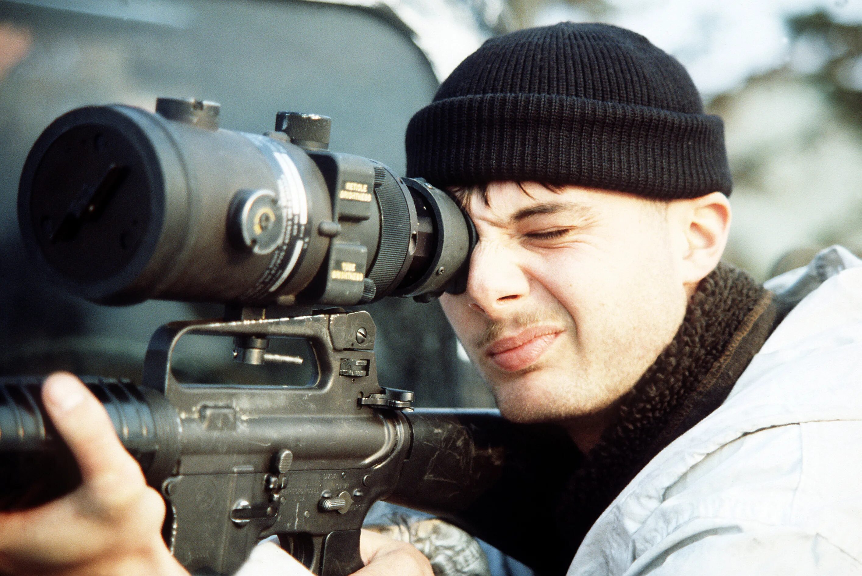 Night vision 2. An/PVS-4. M16a1 с an/PVS-4. An/PVS-5. An/PVS-4 scope.