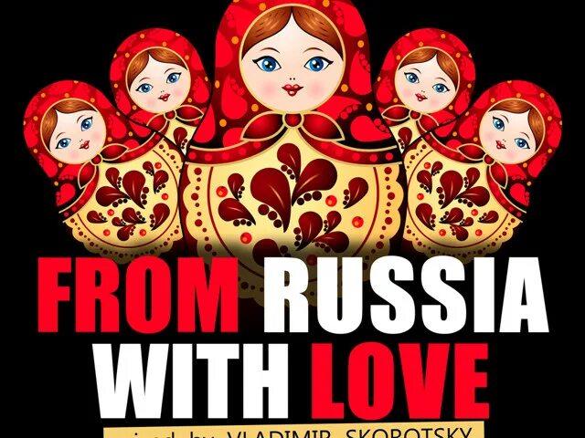 He are from russia. From Russia with Love. From Russia with Love открытки. Russian with Love картинки. Eirpian Side from Russia.