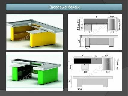 Касса размеры