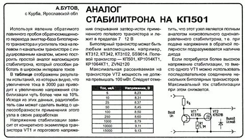 Мощный аналог