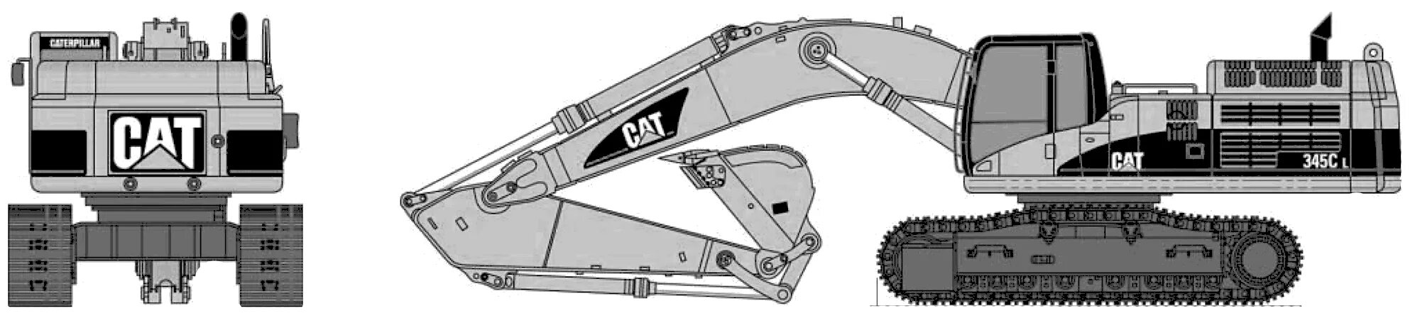 Запчасти для гидролиния (цилиндр стрелы) (excavator) погрузчики с бортовым повор