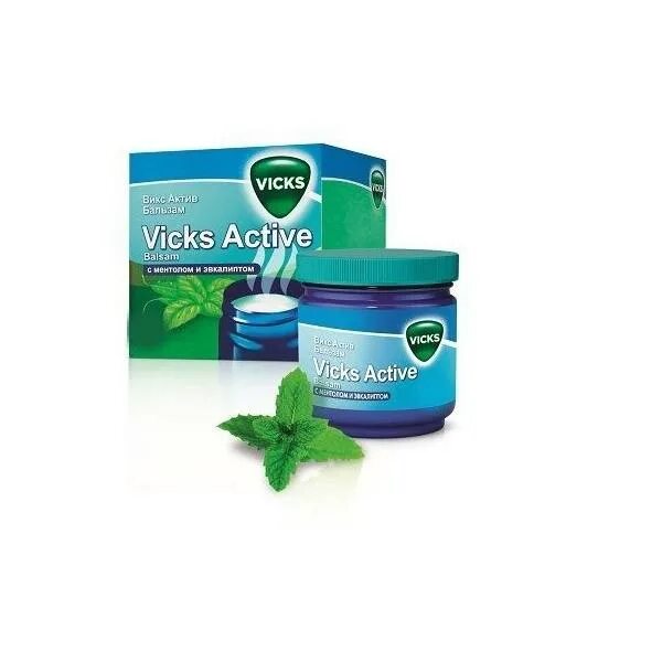 Викс актив бальзам с ментолом и эвкалиптом. Vicks Active бальзам с ментолом и эвкалиптом. Viks Актив бальзам. Викс мазь.