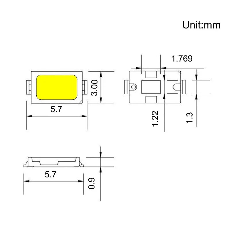 Размеры диодов. SMD 5630 5730. Даташит светодиод SMD 5730. SMD светодиоды 5730. Светодиоды SMD 5630 5730 параметры.