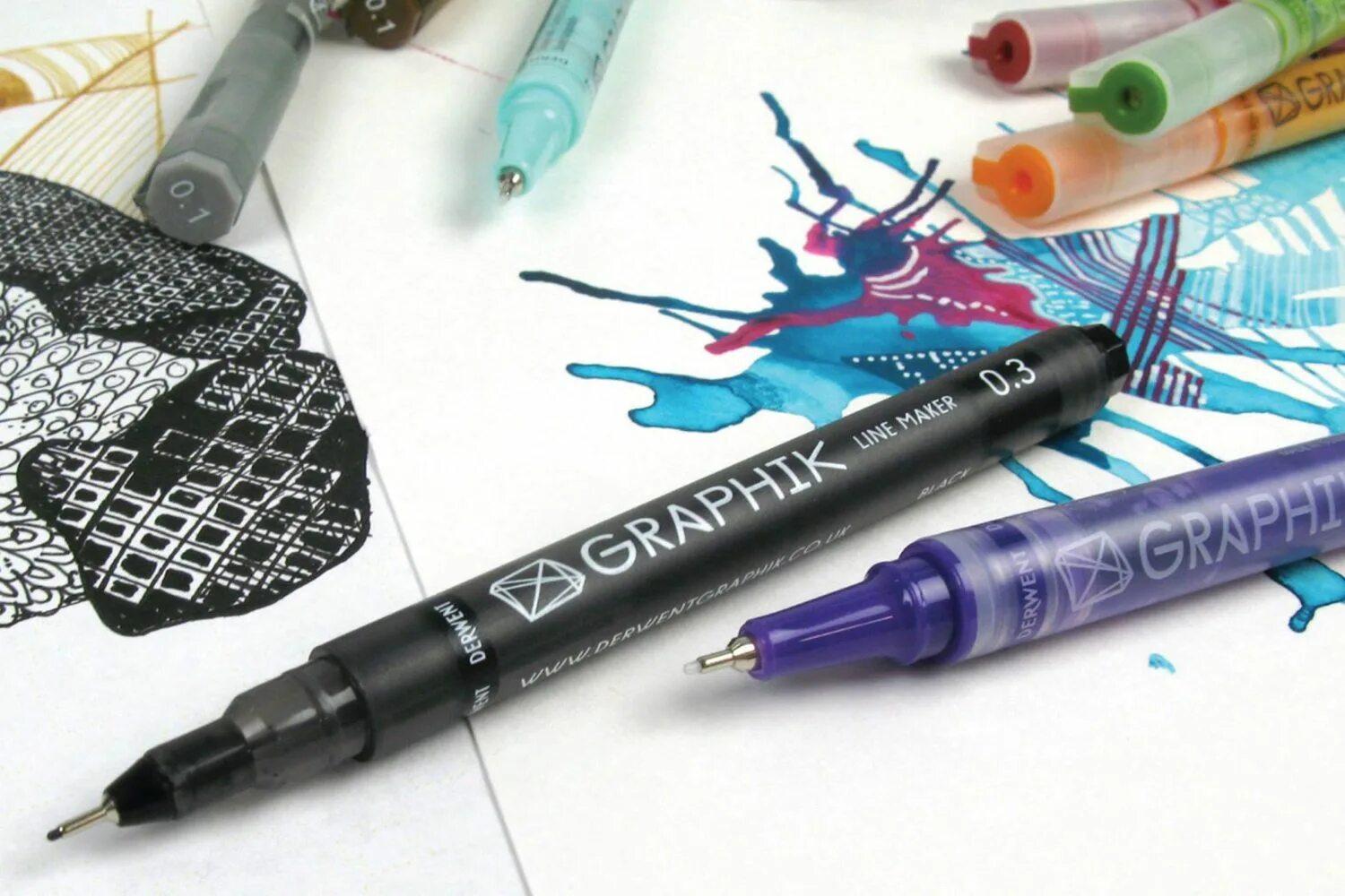 Drawing pens
