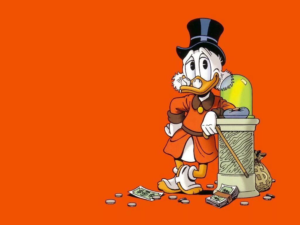 Скрудж макдак и деньги. Scrooge MCDUCK Carl Barks. Skruj MAKDAG. Скрудж макдак на телефон