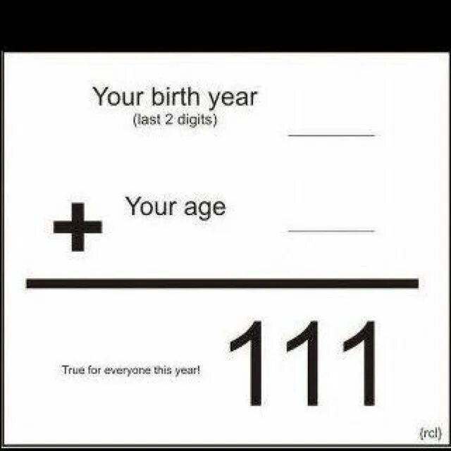 Is your birth year