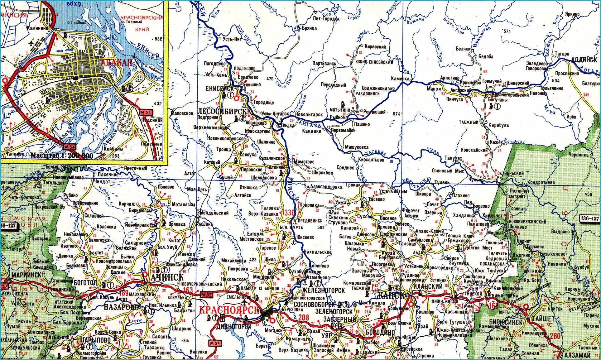 Карту покажите автомобильную. Автомобильные дороги Красноярского края карта. Автомобильная карта Красноярского края. Карта автомобильных дорог Красноярского края и Хакасии. Атлас автодорог Красноярского края с населенными пунктами подробная.