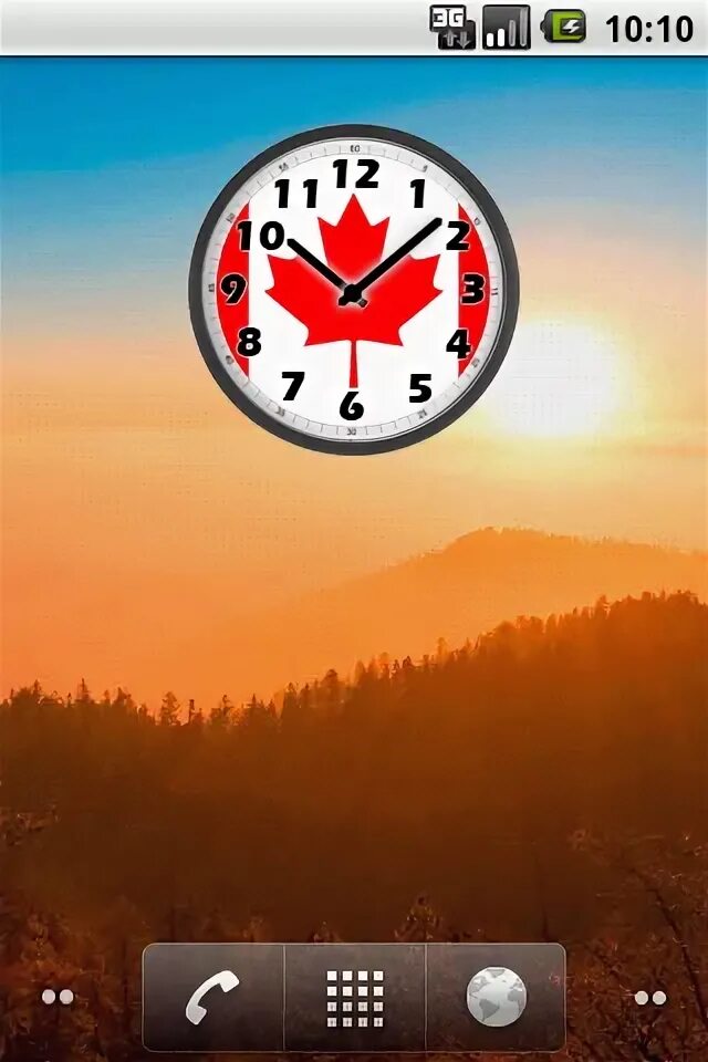 Часы канада время