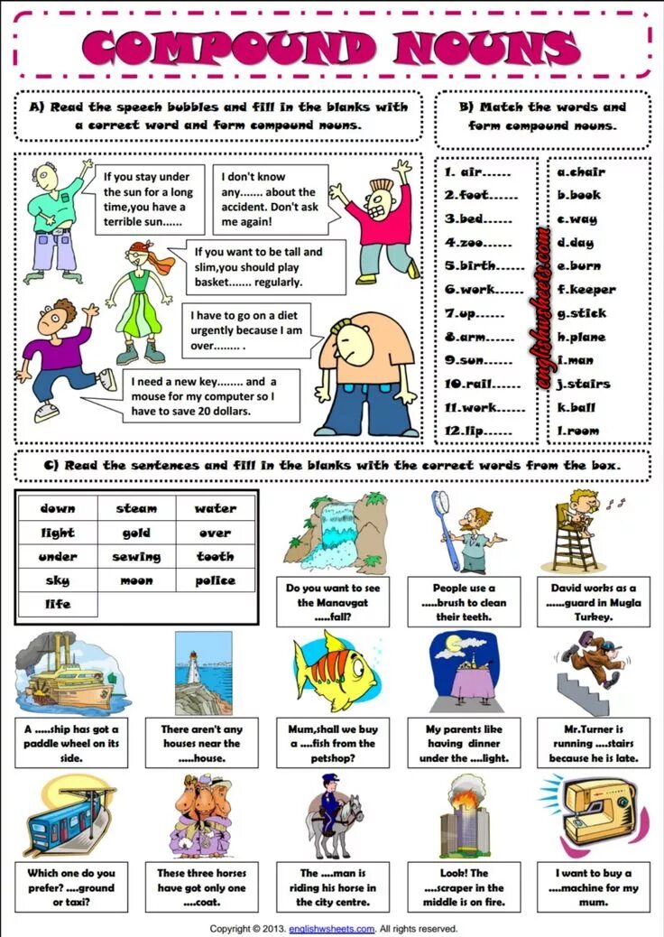 Compound words worksheets. Compound nouns словарь. Compound nouns в английском. Compound nouns задания. Compound nouns примеры.