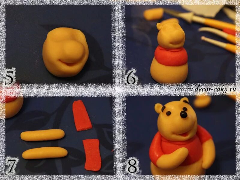 винни пух из пластилина пошагово. винни пух з пластилина. вини пух из пластелина. лепим винни пуха из пластилина пошагово. пошаговая лепка из пластилина.