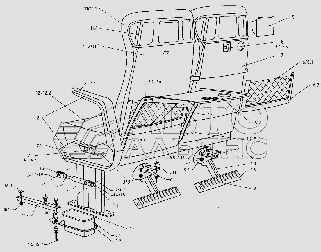 E n parts. Неоплан 116 кулиса чертёж. Кресло автобусное схема. Запчасти для сиденья автобуса. Комплектующие для сидений автобусов.