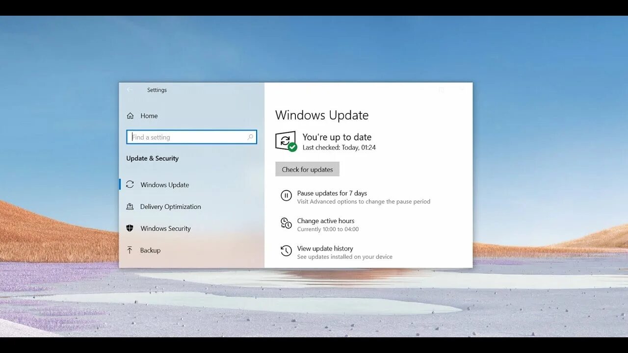 Update first version