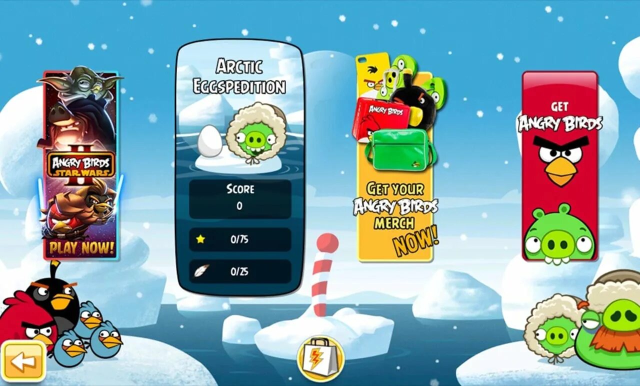 Игра Angry Birds Seasons. Энгри бердз Сеасонс 4.1.0. Меню игры Angry Birds. Игровое меню Энгри Бердс. Энгри бердз напиток