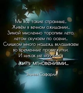 Жить жизнь красивые слова