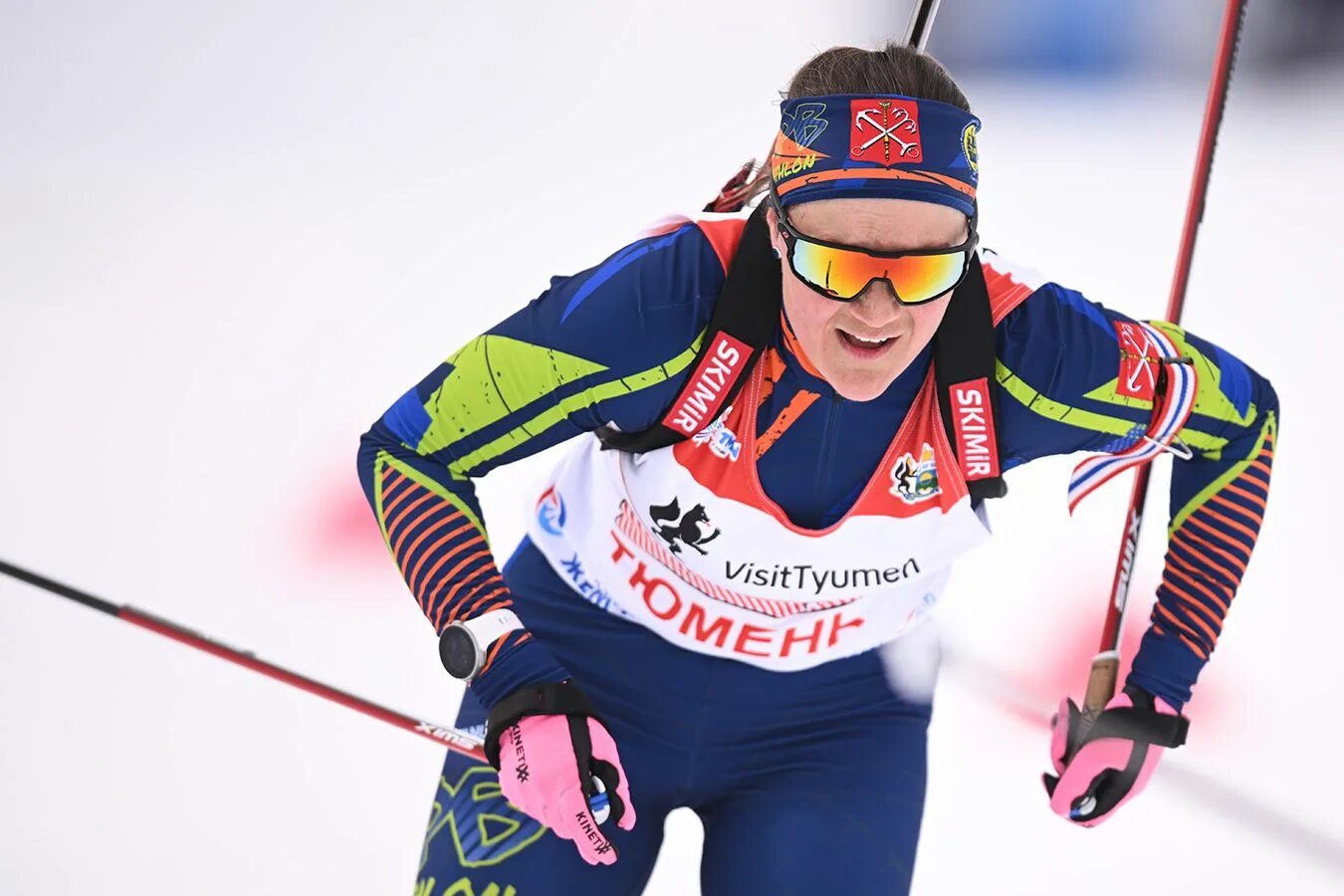 Юрлова-Перхт биатлонистка. Биатлон чемпионат россии 2024 эстафета мужчины