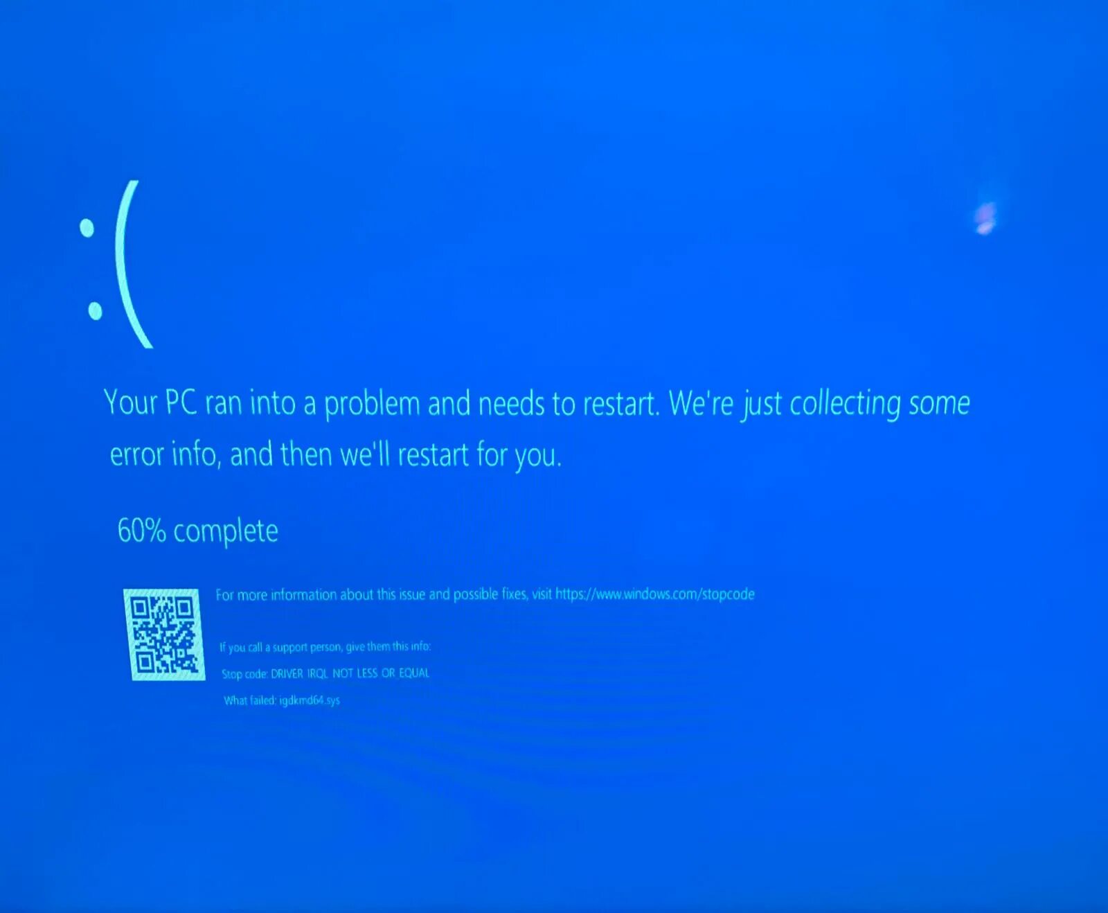 Ошибка IRQL_not_less_or_equal. Driver_IRQL_not_less_or_equal Windows. Ошибка на виндовс Driver IRQL not less or equal Windows 10. Синий экран ошибка Driver_IRQL_not_less_or_equal. Код остановки irql not less or equal