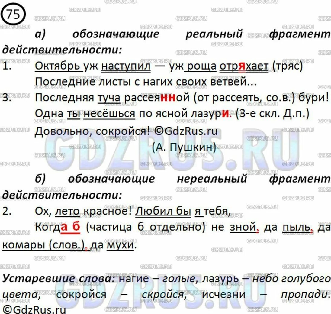 Русский страница 42 упр 75. Упр 75 8 класс. Русский 8 класс упр 75. Упр 75 русский язык. Упр 75 карточка.