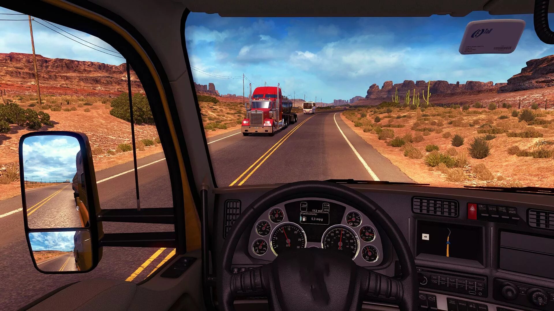 Симулятор игру есть. American Truck Simulator 2. Американ трак симулятор 2016. American Truck Simulator screenshot. Дальнобойщики Truck Simulator.