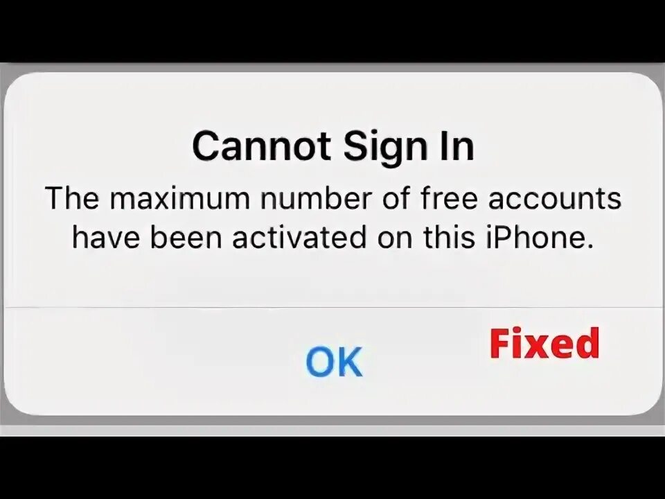 Cannot sign