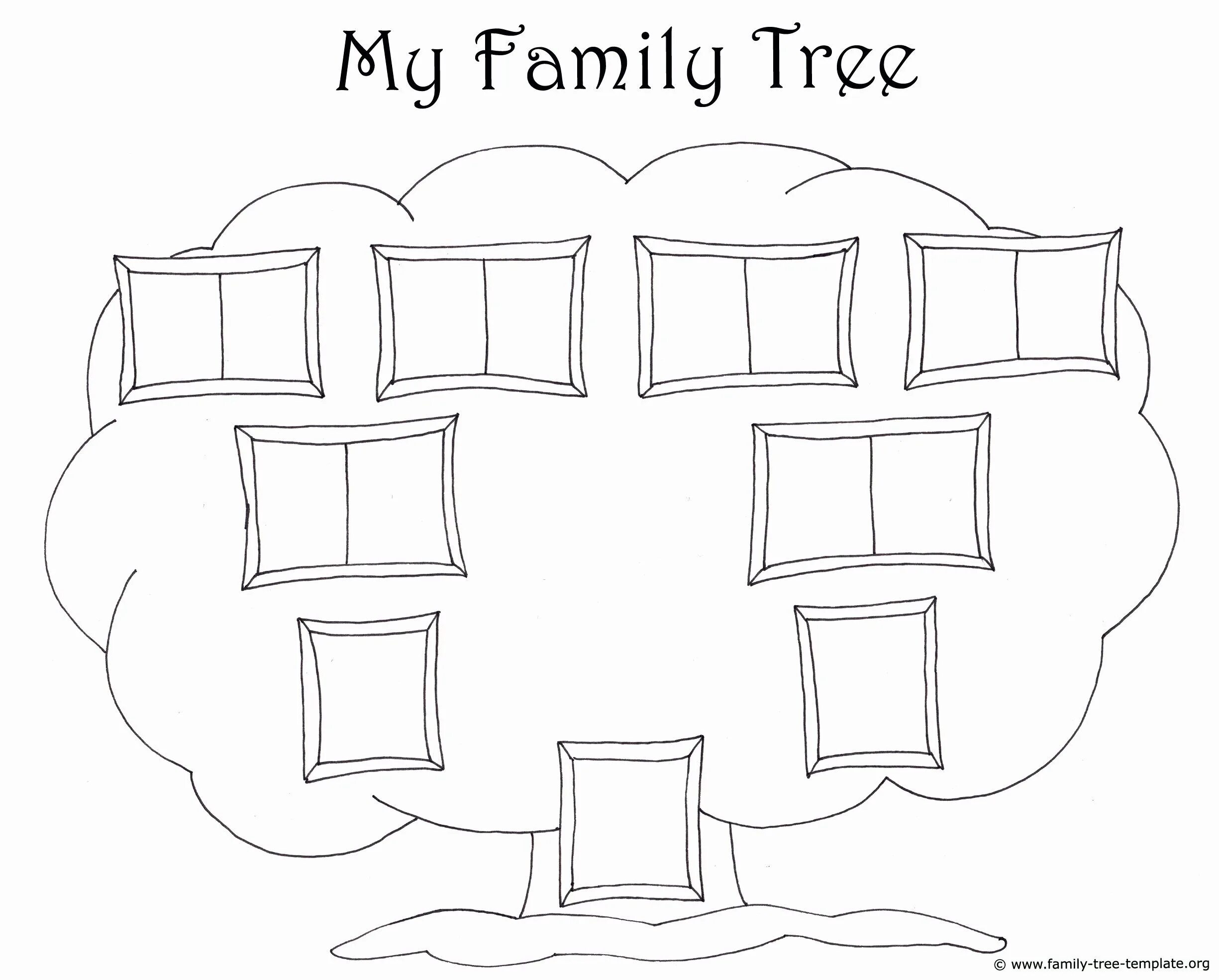Семья шаблоны образцы. Родословное дерево раскраска. Семейное Древо рисунок. Семейное дерево раскраска. Генеалогическое Древо шаблон.