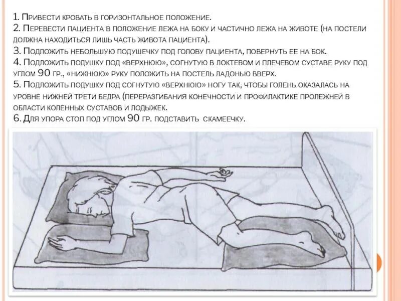 Как правильно спать при пневмонии