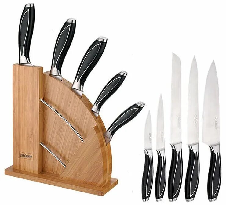 набор кухонных ножей отзывы. набор кухонных ножей kelli 6 предметов kl-2035. Gipfel 6986 набор ножей vilmarin из 6 предметов на деревянной подставке. набор ножей taller tr-22001 саффолк. 2w] столовые.
