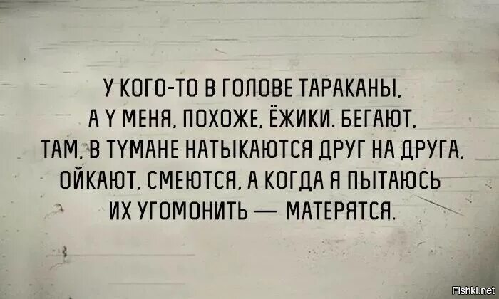 Люби меня раз я такой хороший. Цитаты про тараканов в голове. Тараканы в голове. Высказывания про тараканов в голове. Анекдот про тараканов в голове.