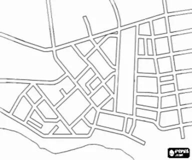Схема города и села