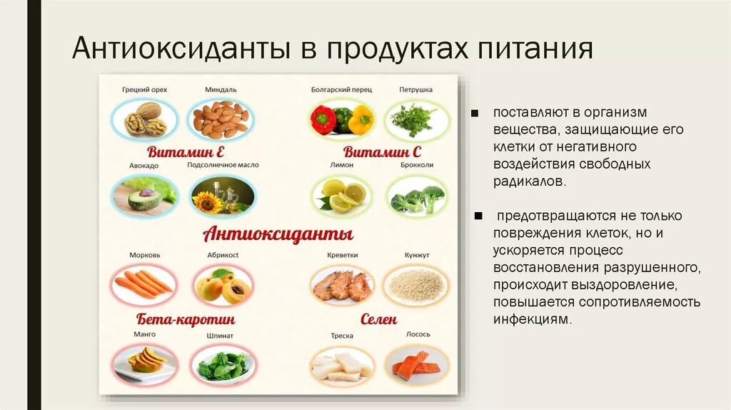 В каких продуктах содержится бета. Антиоксиданты пищевые таблица. продукты богатые антиоксидантами таблица. антиоксиданты в продуктах. продукты богатые аксидантами.