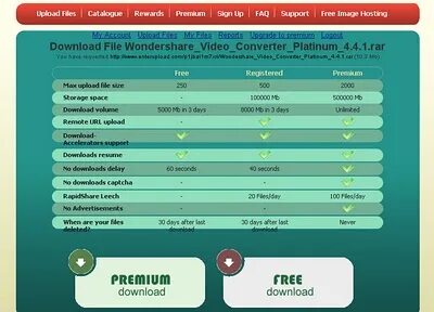 Premium download
