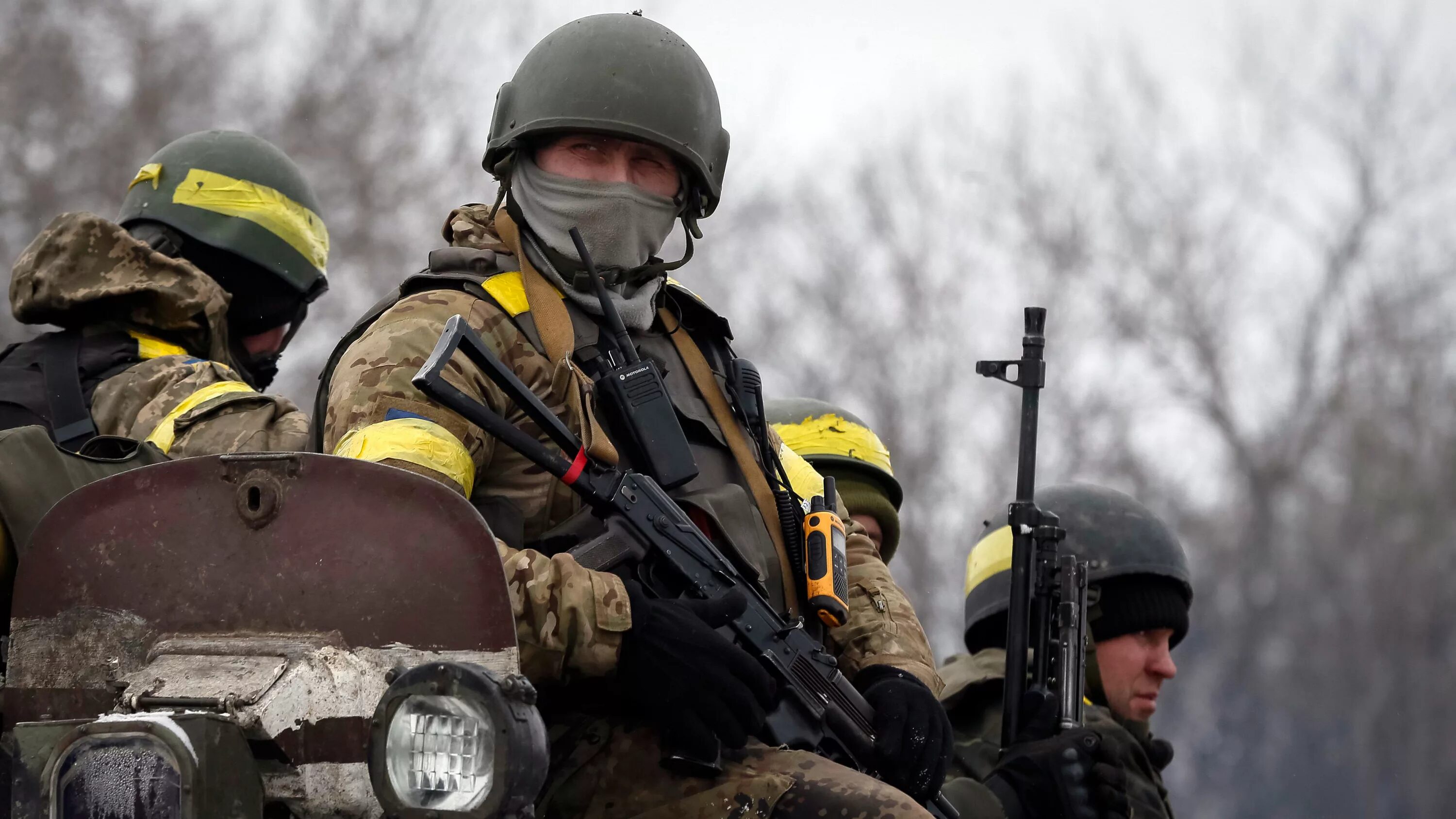 Укр солдат. ВСУ Украины 2014.