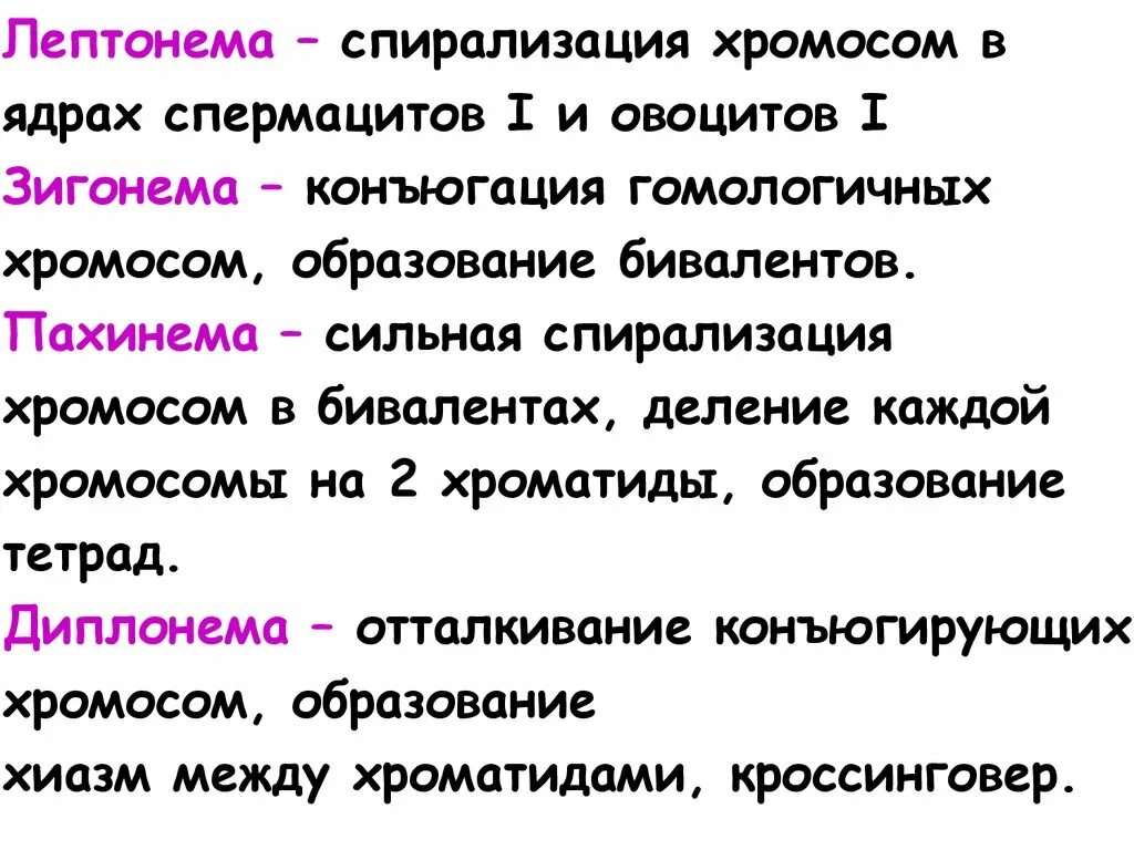 Спирализация хромосом конъюгация. Стадии профазы 1 мейоза 1. Лептонема. Мейоз стадии лептонема. Пахинема лептонема.