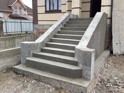 Ступеньки из бетона