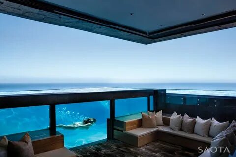 Amazing Oceanfront House With Transparent Swimming Pool iDesignArch Interior Des