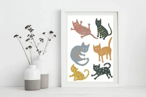 Постеры с котами