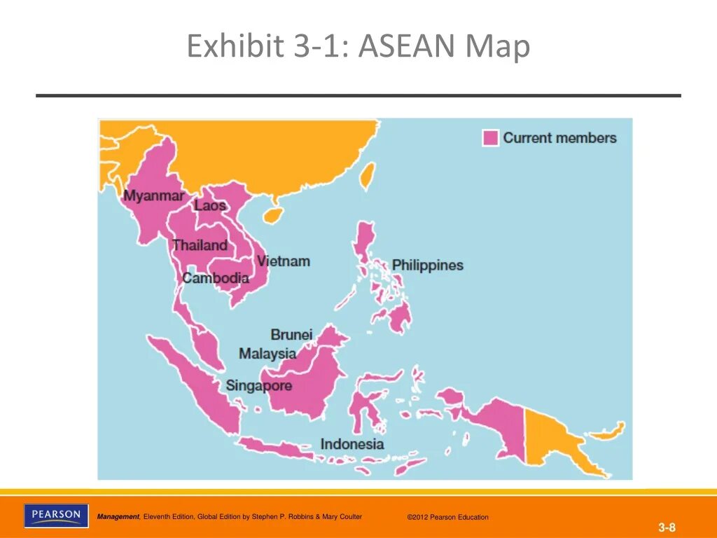 Асеан на карте. Страны АСЕАН на карте. Страны участницы АСЕАН на карте.