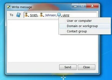 Winsent messenger