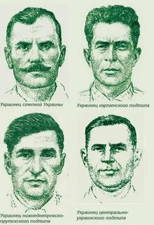 Лицо украинца