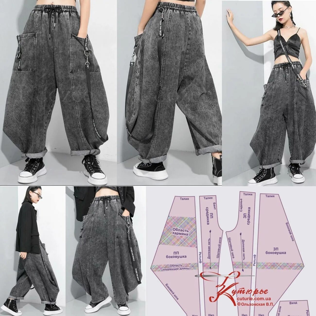 Выкройка брюк бохо стиль Pin on Blusas Trendy sewing patterns, Sewing patterns, Sewing patterns free