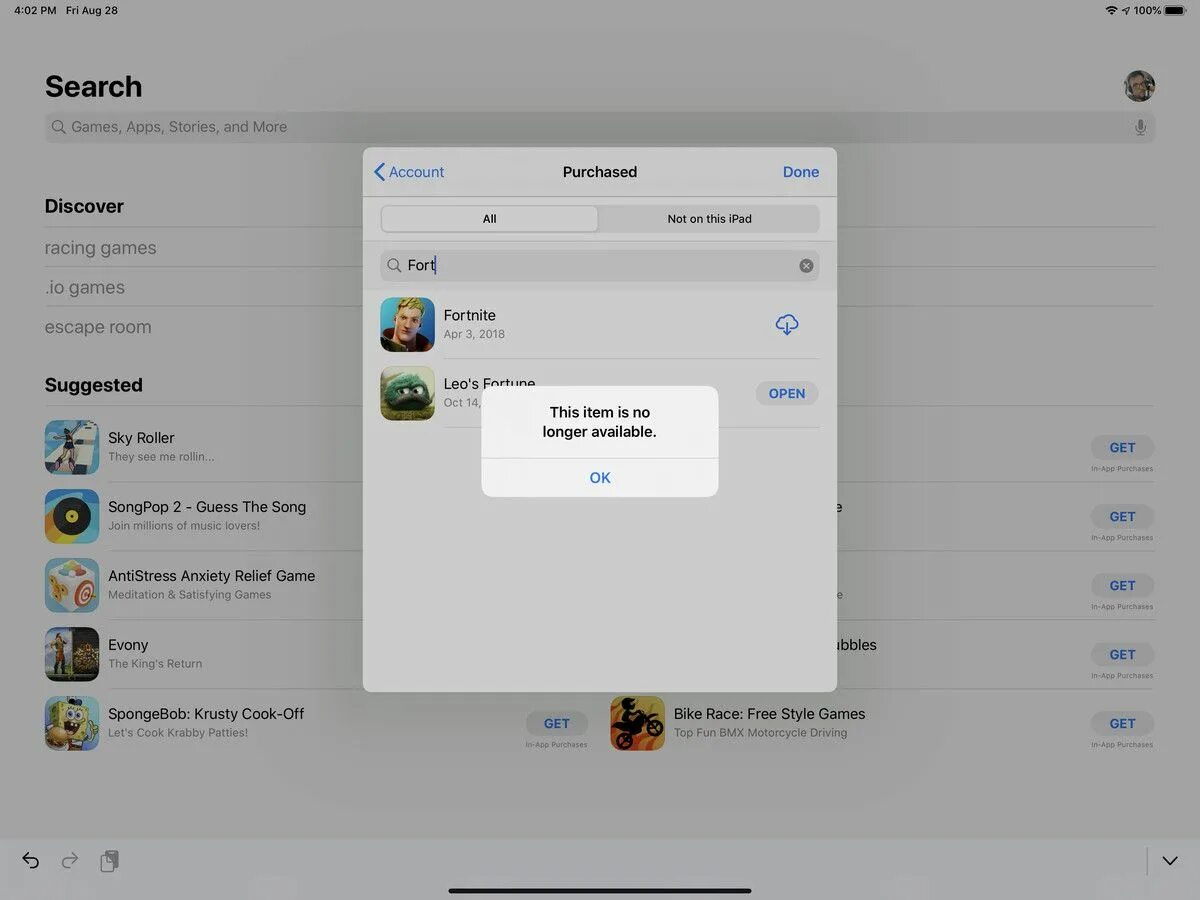 Esp dist 001 ошибка в фортнайт. Fortnite app store. фортнайт на айпаде. fortnite в app store ссылка. apple id аккаунт fortnite.