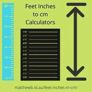 7 foot in cm