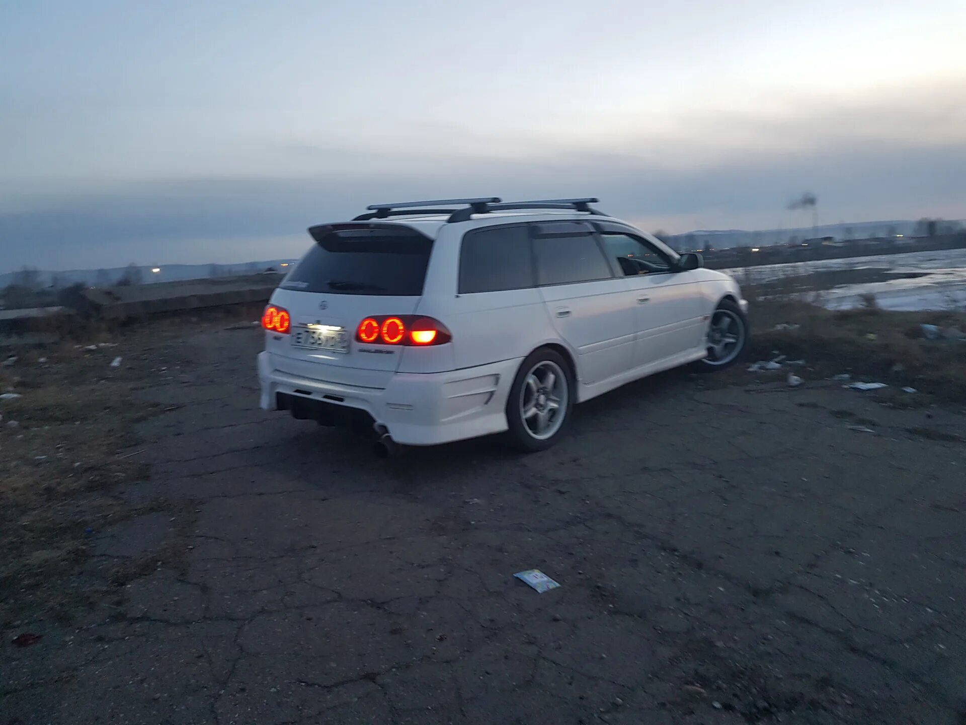 фотосессия в тумане - Toyota Caldina (210), 2 л, 1998 года фотография DRIVE2