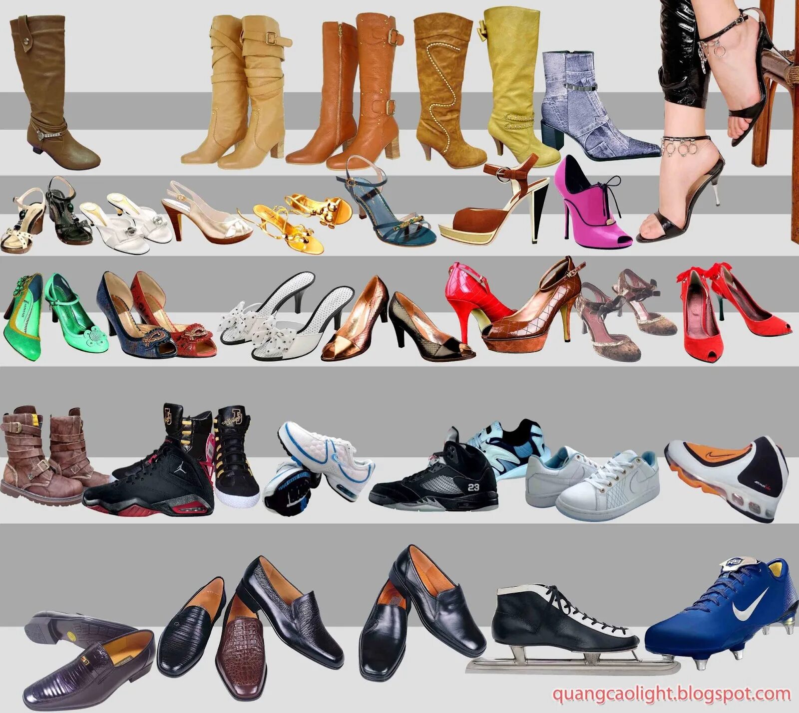 Много одежды и обуви магазин. Много женской обуви. Разная обувь. Обувь коллаж. Ассортимент женской обуви.