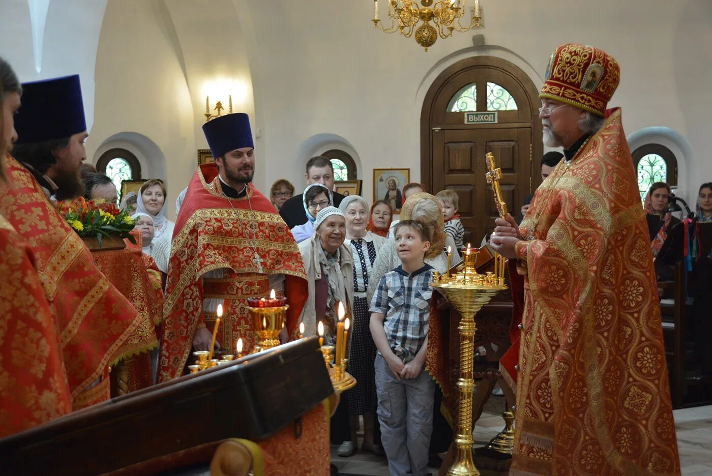 божественная литургия епископа фомы бронницкого.