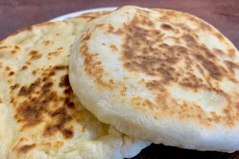 Вкусная лепешка на сковороде вместо хлеба