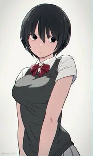 kemuri haku, original, 1girl, black eyes, black hair - Anime R34.